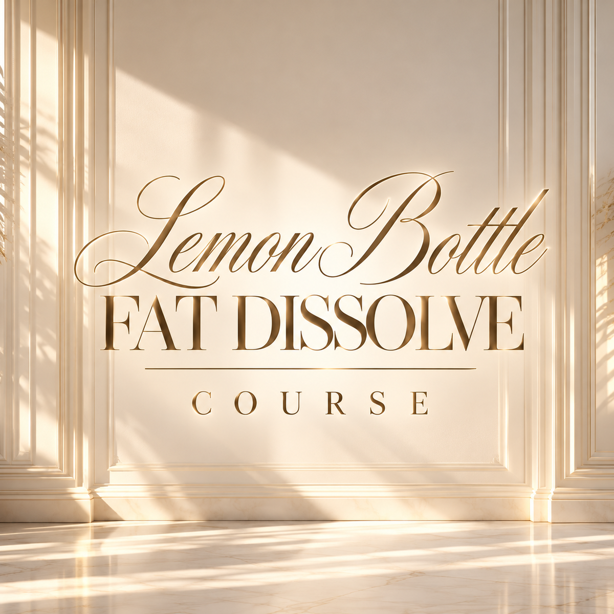 Lemon Bottle Fat Dissolve